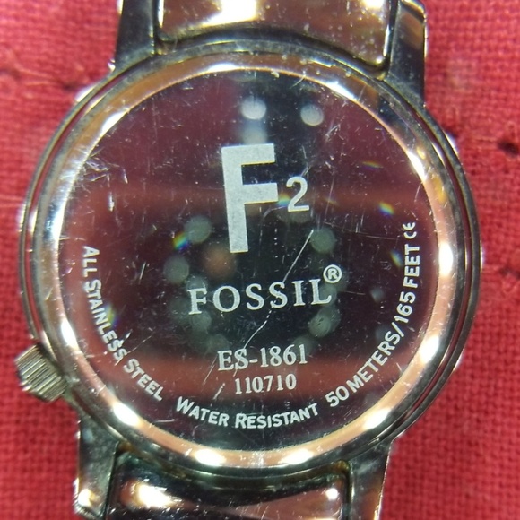 FOSSIL vintage style 2007 watch - Picture 3 of 4